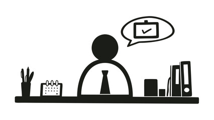 Conceptual illustration of productivity and business growth featuring abstract elements and vibrant colors suitable for presentations and corporate designs