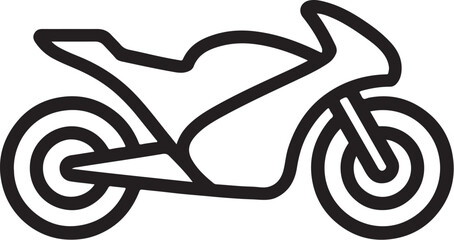 motorcycle vector illustration