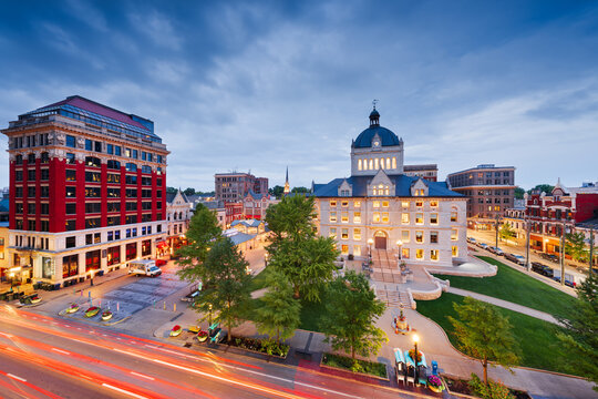 Lexington, Kentucky, USA Historic Cityscape