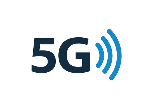 5g technology symbol isolated on transparent background