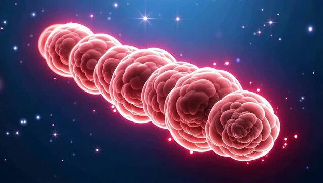 Heat retention futuristic neon glowing chain of molecules symbolizing energy transfer, thermal physics, and modern scientific visualization