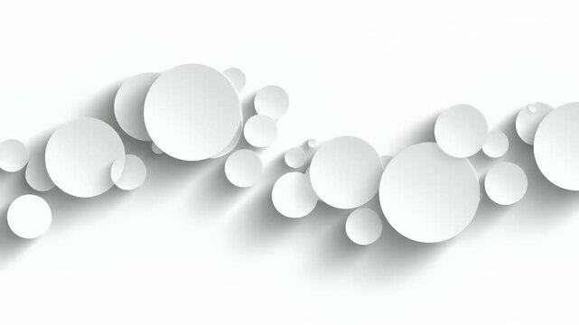 Meticulously arranged paper cut shapes create mesmerizing visual rhythm evoking continuous loop concept perfect for showcasing modernity adaptability seamless integration in various commercial.