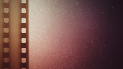 Obraz premium vintage film ribbon texture background with copy space
