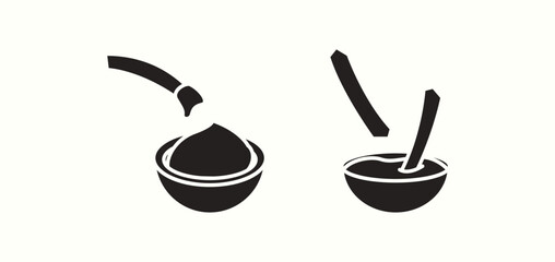 Dipped French Fries Solid Icon Bundle – Minimalist Fast Food Snack Glyph Vector Set for Menu, Branding, UI Icons, and Creative Design Assets