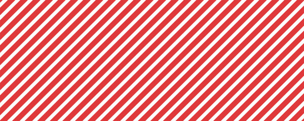Slanting lines and halftone dots in red colors, Seamless background christmas or winter theme background, Red stripes pattern on white background.
