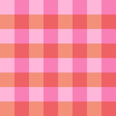 pink plaid pattern	
