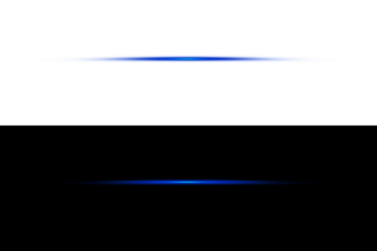 Abstract blue light streaks on a dark background