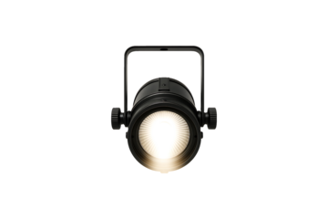 Professional Stage Spotlight Isolated on Transparent Background