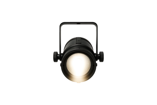 Professional Stage Spotlight Isolated on Transparent Background