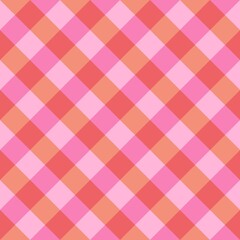 pink plaid pattern	
