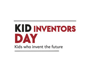 Creative Kid Inventors’ Day Typography Design