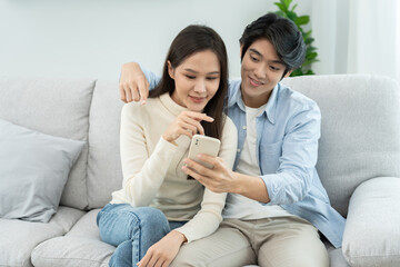 couple family smile and happy activity together, cuddling, warm hugs, young love, married couple, warm family. Husband and wife in love so fun in important days, celebrating