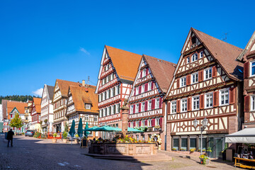 Altstadt, Calw, Schwarzwald, Deutschland 
