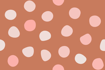 Playful Colorful Polka Dots Pattern – Cute Multicolor Dot Background Illustration for Fun, Cheerful, and Modern Design Projects in Vector Style