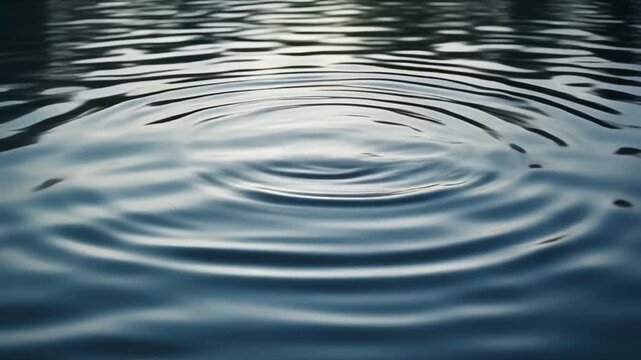 Tranquil Ripples Capturing the Serene Beauty of Water in Motion