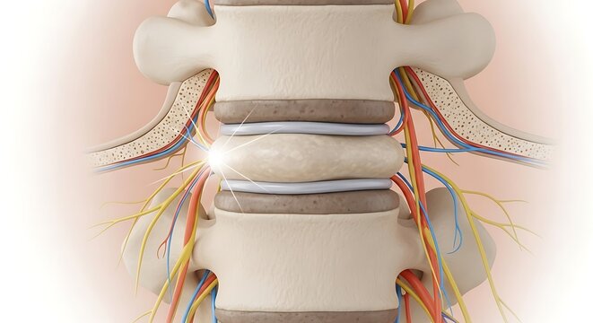 Lumbar Spine Anatomy: Vertebrae and Nerves
