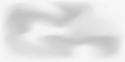 Minimalist abstract design featuring white wavy lines on a smooth light grey background, creating a clean modern look. Vector eps 9,5