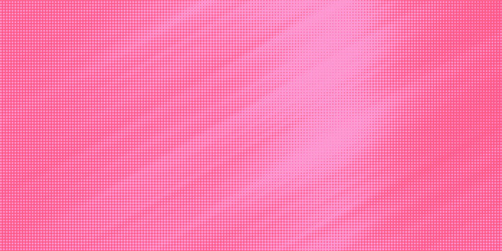 Bright pink magenta pop art background with halftone in retro comic style, vector illustration HD eps10