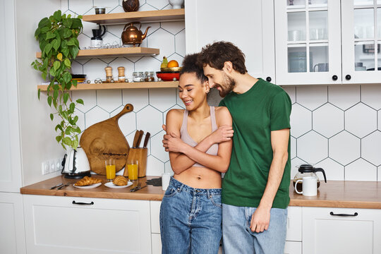 Warm moments shared in a cozy kitchen filled with joy and togetherness
