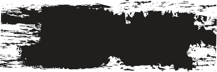 Obraz premium ink brush strokes. Black hand drawn stripes, rough grunge paint texture. ink brush stroke vector design element for grunge texture background and artistic illustration.