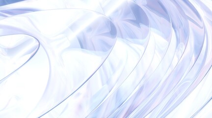 透き通るガラスの渦