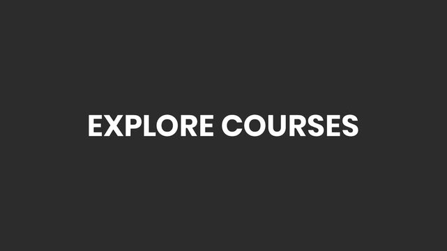 Explore Courses Swirly Lines Text Animation 4K &ndash; Learning CTA for Online Programs, Classes, Study Materials, and Training Platforms
