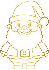santa vector png