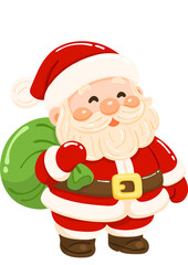 santa vector png