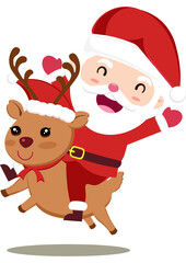 santa vector png