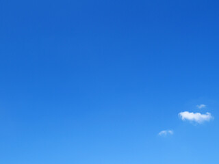 Clear blue sky