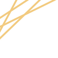 Golden Corner Line Accent