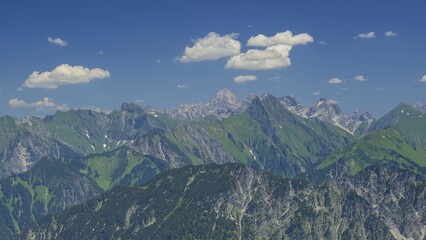 Panorama From Fellhorn Behind Snail