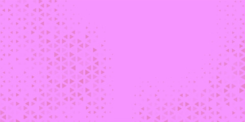 Vector Halftone triangles abstract background. Pink geometric pattern. Hipster fashion design print. Geometric shape design on a pink background. Healthcare, science and medicine background.eps10