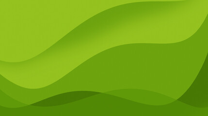 abstract minimalist green color with curved pattern