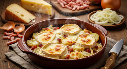 Savory Tartiflette Alpine Style