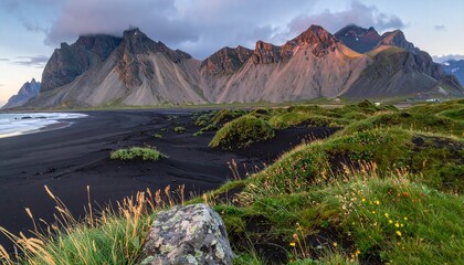 lake in the mountains