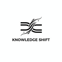 Abstract Digital Data Flow Logo
