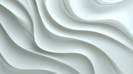 Obraz premium Abstract wavy lines in a soothing color, creating a sense of flow and movement