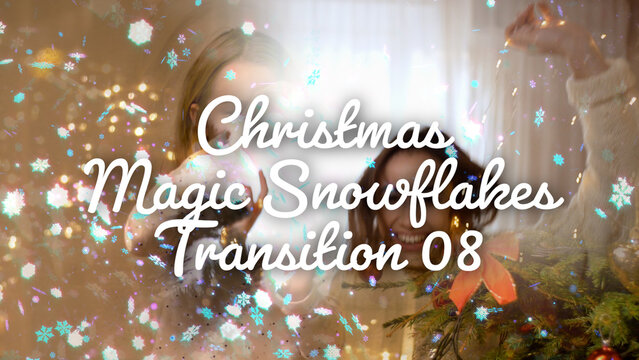 Christmas Magic Snowflakes Transition 08
