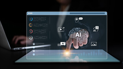 A generative AI dashboard for creating diverse multimedia content. The platform's digital brain can generate images, video, speech, and text, as well as perform language translation. Fermion
