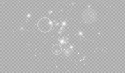 Shiny bokeh png, abstract flare spark, glitter light sparkling, magical stardust, sparkle shine, vector, dust effect bright glowing, png white glittering confetti.