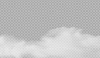 Realistic Ground Fog Overlay with Soft Diffusion PNG overlay