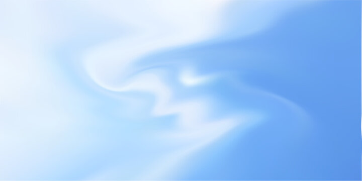 Winter Blue Gradient Background. Christmas blue white snowy landscape bg. Fluid wave soft transitions. vector eps10