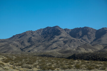 View of landscape in Grand Canyon National Park at USA