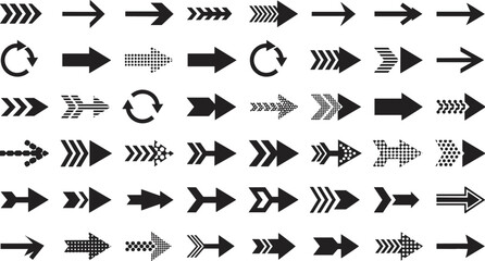 Vector set of various platonic and geometric solids in solid black silhouette and wireframe styles for math, science, and architectural design.