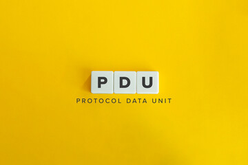 PDU Protocol Data Unit Networking Acronym Computer Network Communication OSI Model TCP IP Stack Graphic