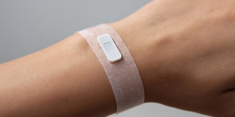 Wearable health monitor on wrist for tracking vital signs and activity levels throughout the day with comfort and style