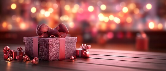 Gift box for various holidays.