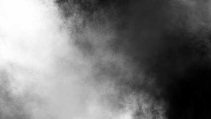 smoke on black background