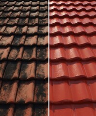 Comparison of Roof Tile Conditions